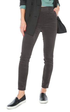 Juicy Couture Cali κλασικα Corduroy Κοκαλιάρης Παντελονι γυναικεια γκρι | EMSO-47380