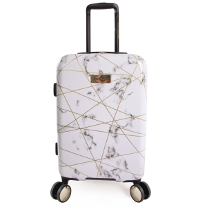 Juicy Couture Carry-On Hardside Spinner Luggage τσαντα γυναικεια Marble Web | ZRNC-68537
