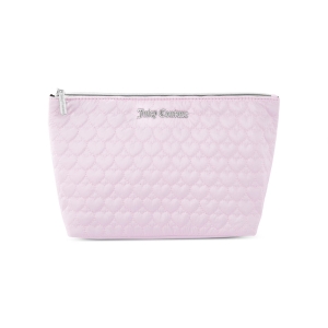 Juicy Couture Logo Makeup Pouch τσαντα γυναικεια ροζ | GRZI-65079