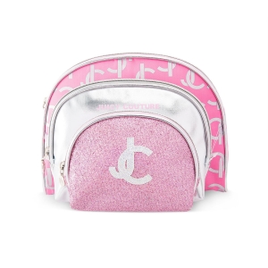 Juicy Couture Makeup Set τσαντα γυναικεια ανοιχτο ροζ | DGAI-17564