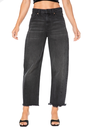 Juicy Couture Rodeo Barrel Fit Τζιν γυναικεια μαυρα ανοιχτο μπλε | ESGV-43197
